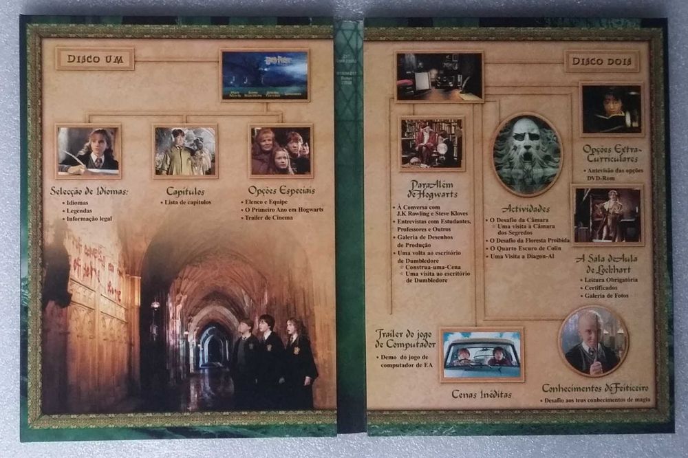 DVD - Harry Potter e a Câmara dos Segredos 2 dvd