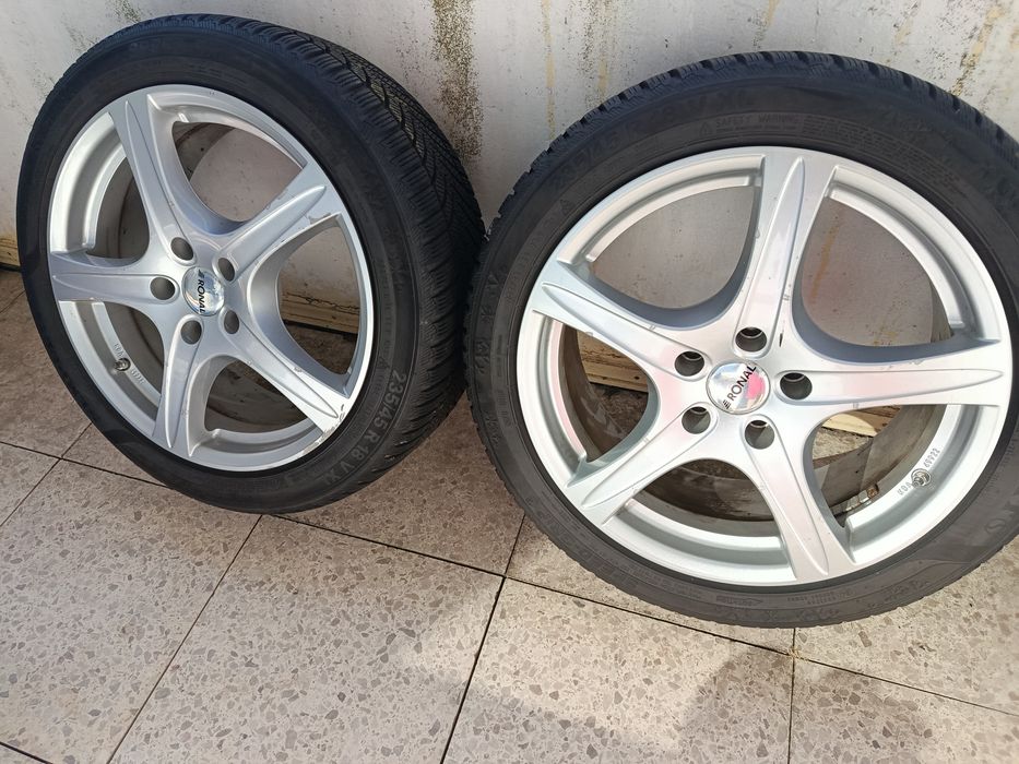 sprzedam felgi 18 cali opony zimowe