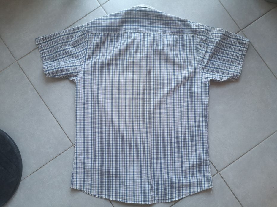 Koszula męska w kratkę XL