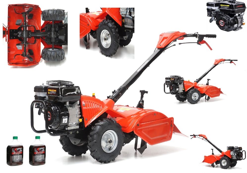 Glebogryzarka Hortmasz XGT L 65 LONCIN 6,5KM NAPĘD KOŁA+GRATISY