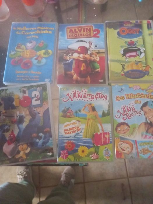 Dvd de varios desenhos
