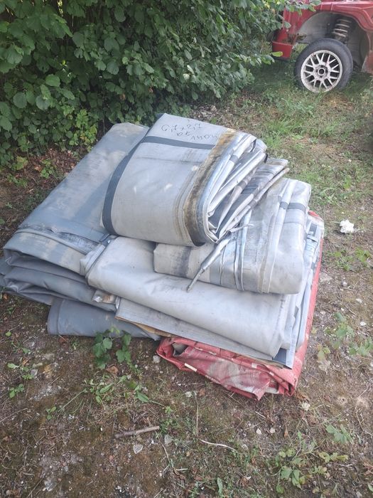 Plandeka plandeki tir używane do przykrycia opał wiata