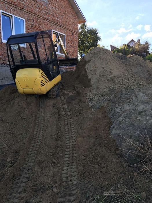 Послуги міні екскаватора, екскаватор