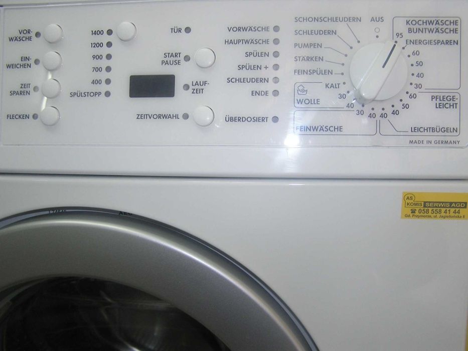 Pralka ELEKTROLUX/AEG 60/85/60 A klasa 1400 obr. 7 kg, gwar, transport