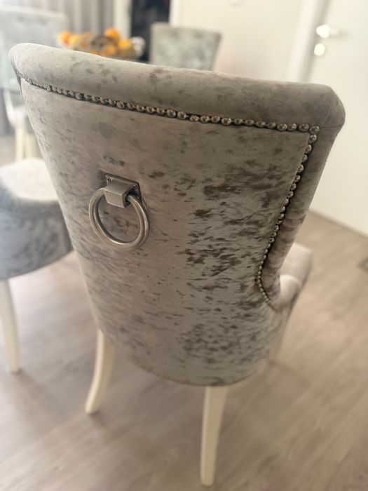 4 cadeiras interdesign veludo