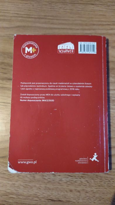 Matematyka z plusem 2 podręcznik zakres podstawowy GWO