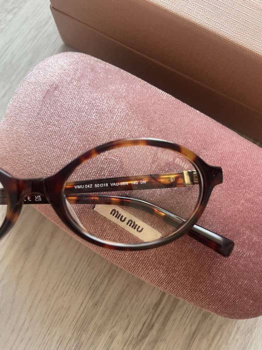 Okulary Miu Miu panterka