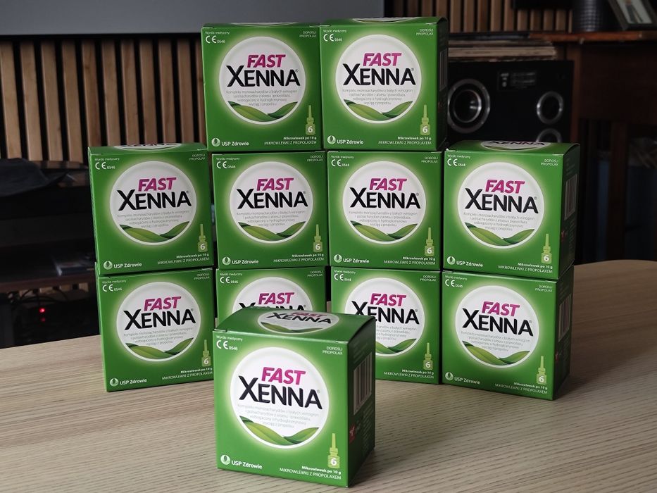 Xenna Fast - 6 mikrowlewek doodbytniczych