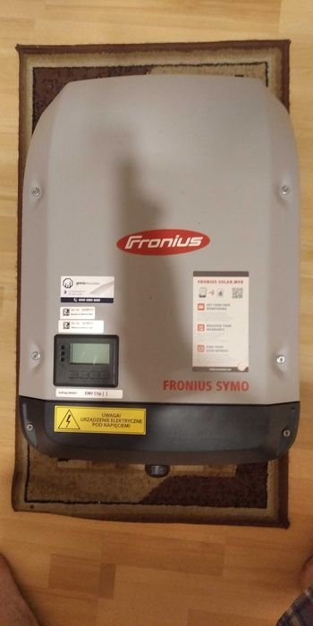 falownik inwerter sieciowy Fronius SYMO 8.2-3-M 3 fazowy używany gwarancja pudełko karta Wifi