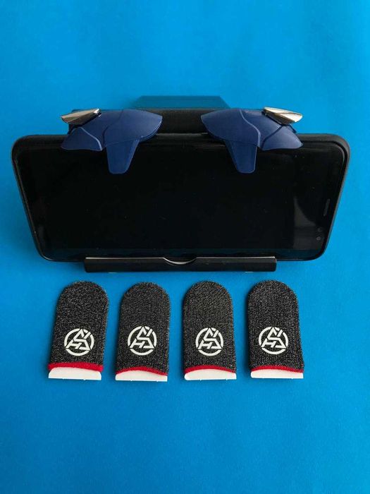 Тригер для мобільного телефону та напальчники для стандофф 4 шт.