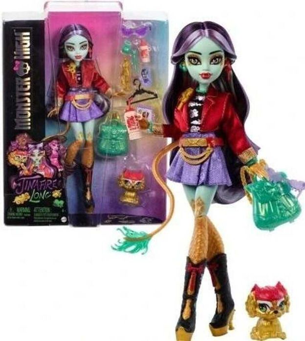 лялька Монстер Хай Джинафайр кукла Monster High Jinafire HYV58