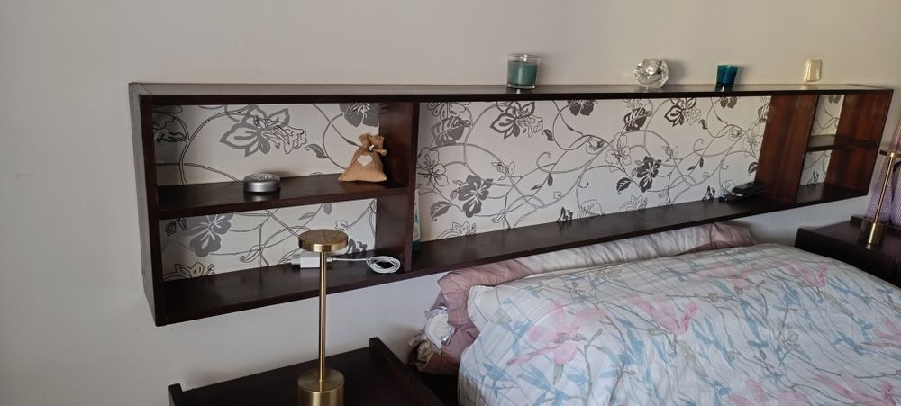 Cama de Casal com Cabeceira