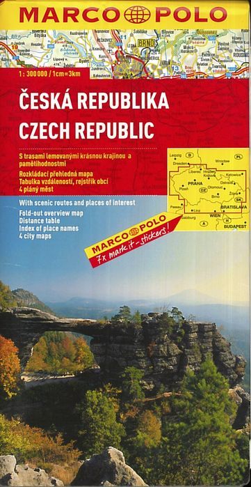 Republika Czeska 1:300 000, praca zbiorowa