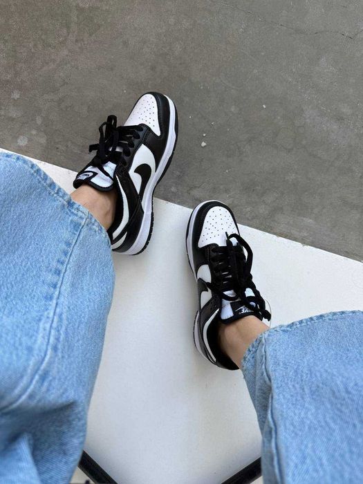 Кроссовки Nike Dunk Low Retro White Black Panda 36-45 Хит Сезона
