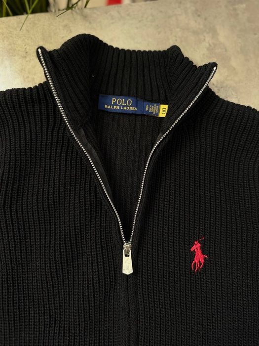 свитр кофта Вʼязана кардиган  Polo Ralph Lauren  зип zip old money