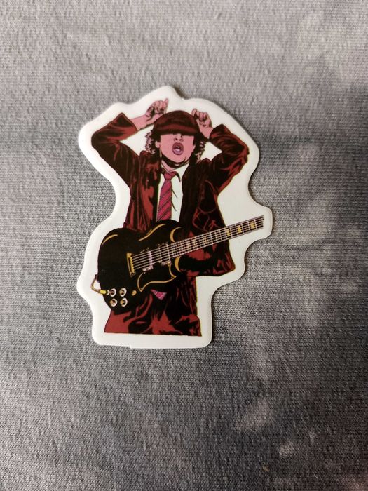 Naklejka alternative rock metal music AC DC