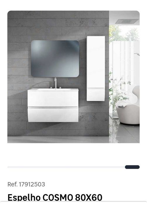 Espelho 80*60 cm (Como novo)