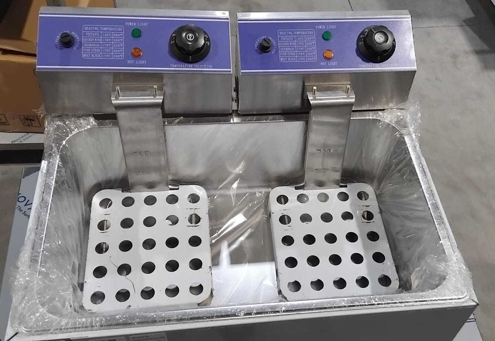 Fritadeira Dupla 6+6L - NOVA