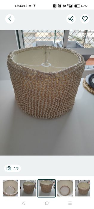 IKEA Lergryn candeeiro/abatjour