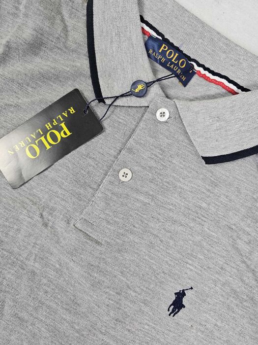 Koszulka ralph lauren męska polo szara nowość OUTLET