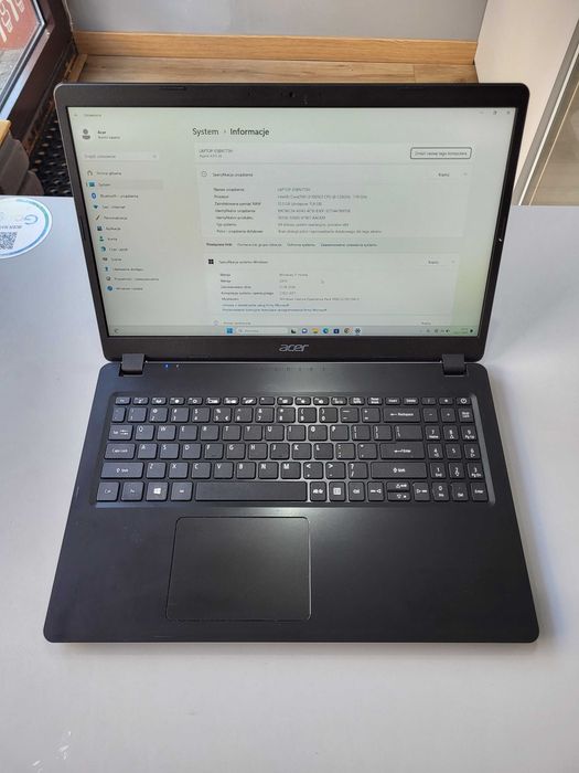 Laptop Acer A315-54 I3-1005G1 12GB SSD 256GB WINDOWS 11