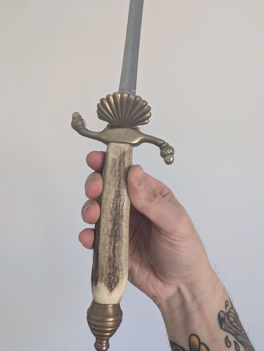 Espada de Caça Hirschfänger – Solingen E. & F. Hörst