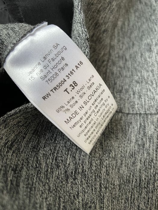 Брюки кюлоти від Lanvin шерсть шовк