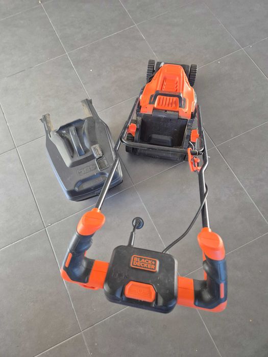 Maquina cortar  relva elétrica+aparador