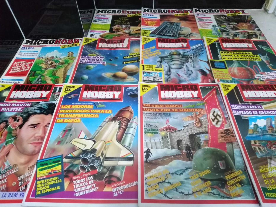Spectrum Revistas Microhobby para coleccionadores Part 1 ( Ultimas ).
