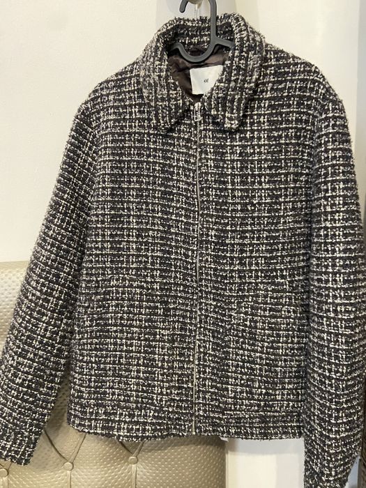 Твідова куртка h&m m/l