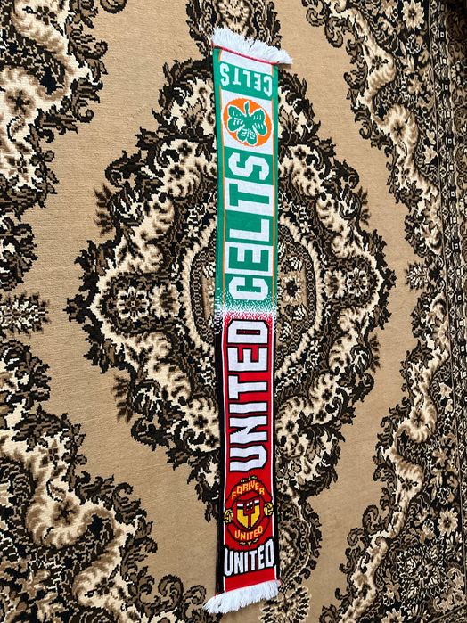 Шарф футбольний Манчестер юнайтед та великі