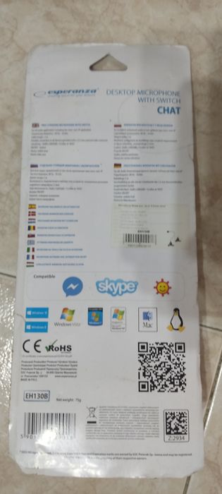 Vendo microfone para PC435521091063654401