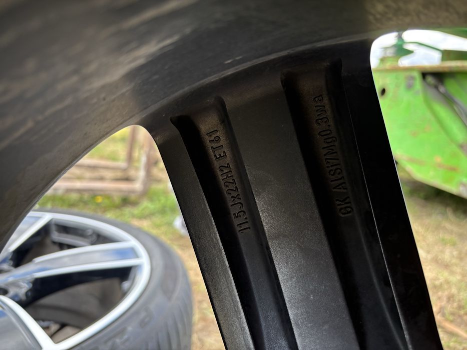 Koła 22" Porsche Cayenne 9Y0 Sport Classic ORYGINAŁ 285/35 315/30 Pirelli