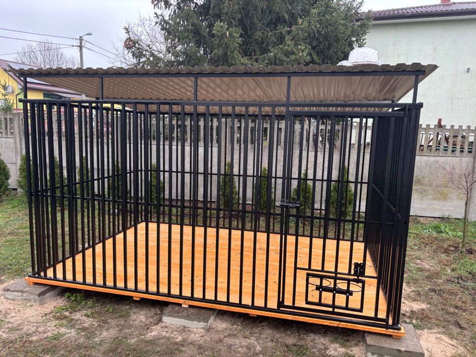 Mocny kojec dla psa spawany