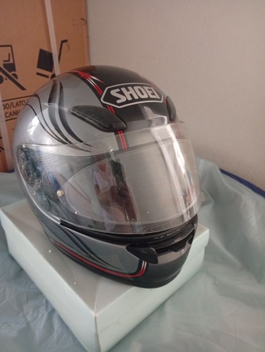 Capacete Shoei RF-1000 — Cinzento / Grafite (Como Novo)