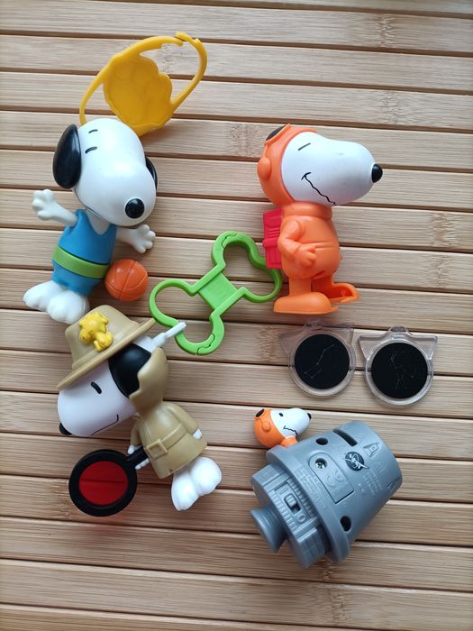 Lote 4 figuras Snoopy