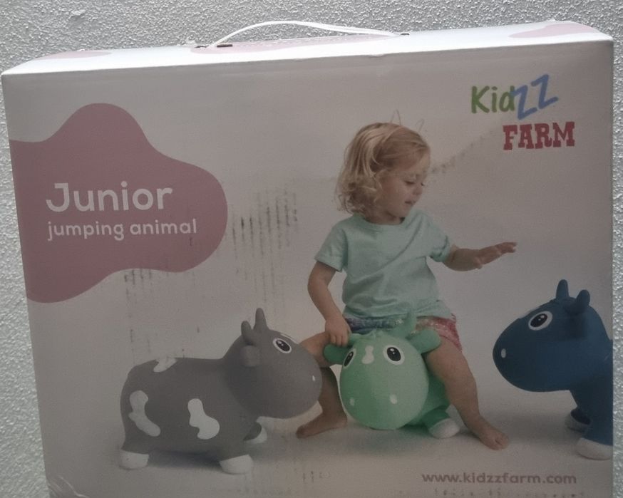 Animal de salto para criança