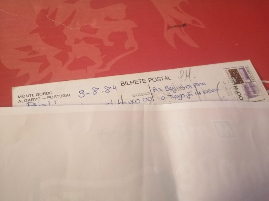 Bilhetes Postais antigos (1984) | Monte Gordo (Algarve)