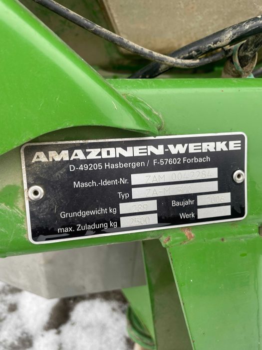 Rozsiewacz nawozu Zam 1500