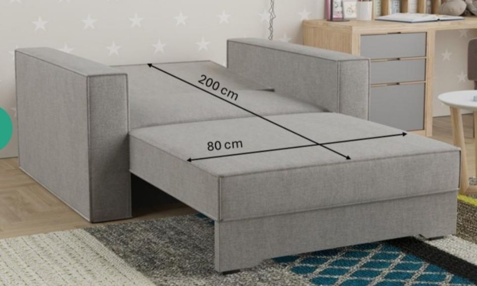 Fotel z funkcją spania