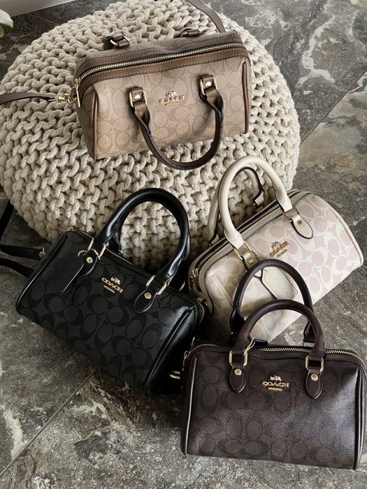 Coach Mini Rowan Crossbody  In Signature