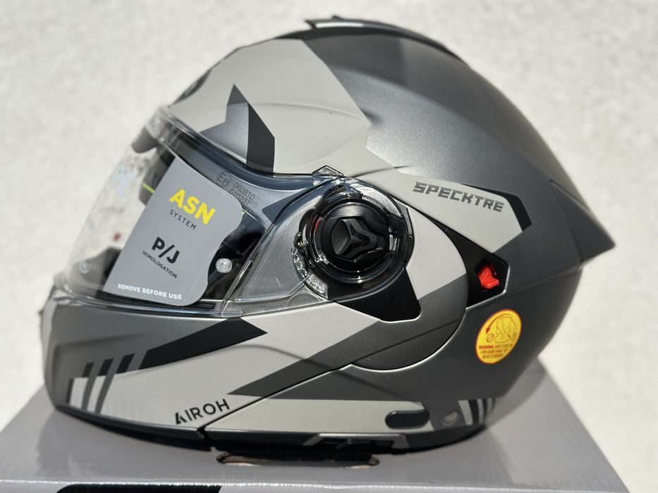 Szczekowy kask motocyklowy AIROH Specktre clever rozmiar XS, PROMOCJA!