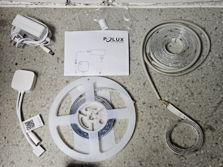Taśma LED Pollux RGB+WW Wi-Fi (Tuya) Listwa LED - stan bardzo dobry