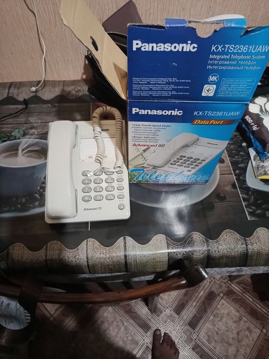Стационарный телефон panasonik