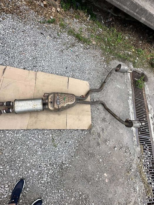 Выхлопная труба банка Глушитель Range Rover 5,0 L320 Разборка