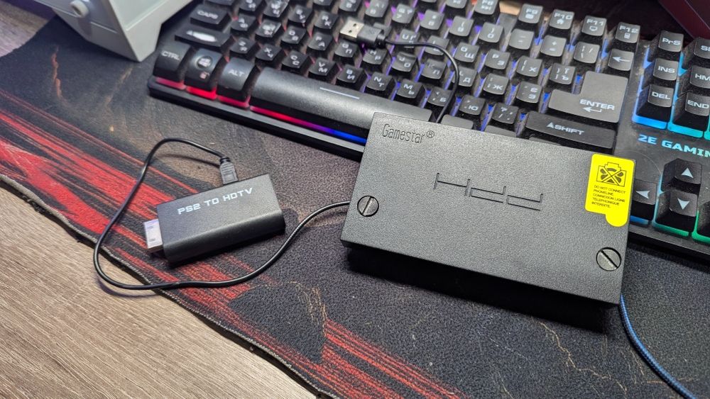 game star network adapter ps 2 hdd