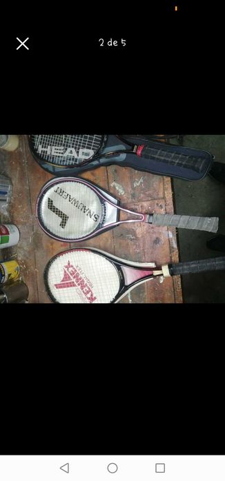 Raquetes  10€ cada.