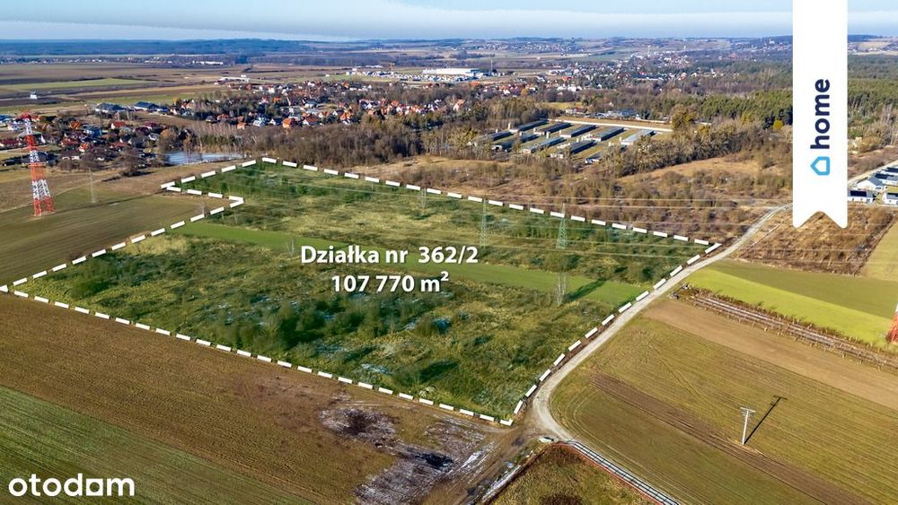 10,7 ha pod Inwestycję Usługową | Ligota Piękna |