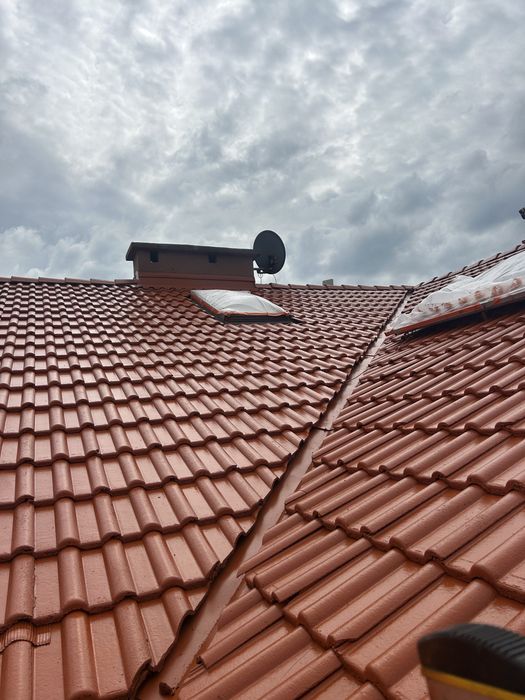 Malowanie dachow i elewacji