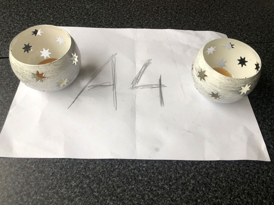 2 Porta Velas em latão com motivos de estrelas Zara Home